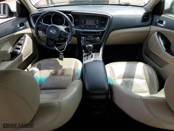 2014 Kia Optima EX with VIN 5XXGN4A75EG336204, listed as a Copart auction lot 51750565 with 159,536 mi miles and Salvage Title. Bid and sale history available at carsss.com. Image 8.
