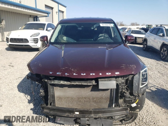 2022 Kia Telluride LX with VIN 5XYP2DHC4NG238403, listed as a Copart auction lot 47356145 with 62,786 mi miles and Salvage title. Bid and sale history available at DreamBid. Image 5.