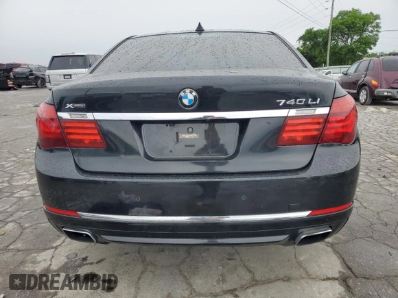 2013 BMW 7 Series 740Li xDrive с VIN WBAYF4C55DD127385, выставлен на аукционе Copart как лот 56034945 с пробегом 115 580 миль миль и Списание • Salvage title. История ставок и продаж доступна на DreamBid. Изображение 6.
