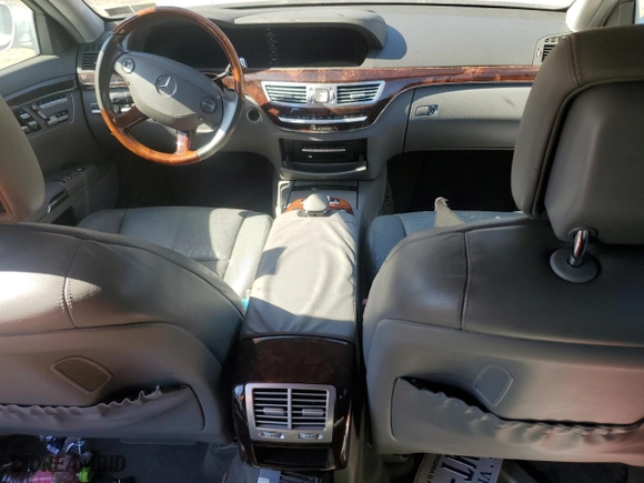 2007 Mercedes-Benz S-Class 5.5L V8 with VIN WDDNG86X27A104908, listed as a Copart auction lot 49966865 with 0 mi miles and Salvage Title. Bid and sale history available at carsss.com. Image 8.