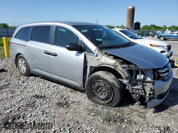 2016 Honda Odyssey LX с VIN 5FNRL5H2XGB119803, выставлен на аукционе Copart как лот 52343755 с пробегом 98 399 миль миль и Списание • Salvage title. История ставок и продаж доступна на DreamBid. Изображение 4.