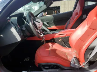 2014 Chevrolet Corvette 2LT with VIN 1G1YD2D77E5104112, listed as a Copart auction lot 51933505 with Not provided miles and Salvage title. Bid and sale history available at DreamBid. Image 7.