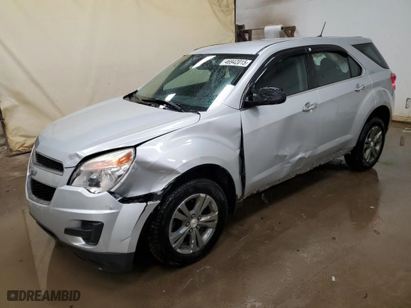 2013 Chevrolet Equinox LS with VIN 2GNFLCEK4D6370952, listed as a Copart auction lot 46942015 with 149,629 mi miles and Clean Title. Bid and sale history available at carsss.com. Image 1.