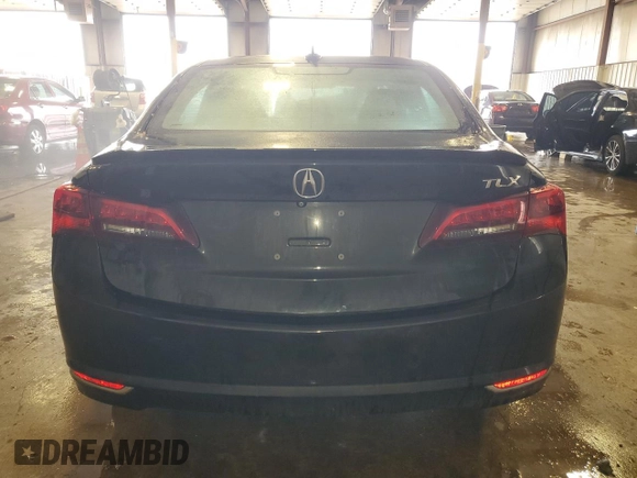 2015 Acura TLX Technology with VIN 19UUB1F59FA003035, listed as a Copart auction lot 55828825 with 120,926 mi miles and Salvage title. Bid and sale history available at DreamBid. Image 6.