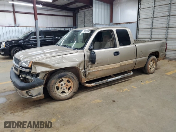 2004 Chevrolet Silverado 1500 LS with VIN 1GCEC19V84Z337664, listed as a Copart auction lot 51919305 with 130,340 mi miles and Salvage Title. Bid and sale history available at carsss.com. Image 1.