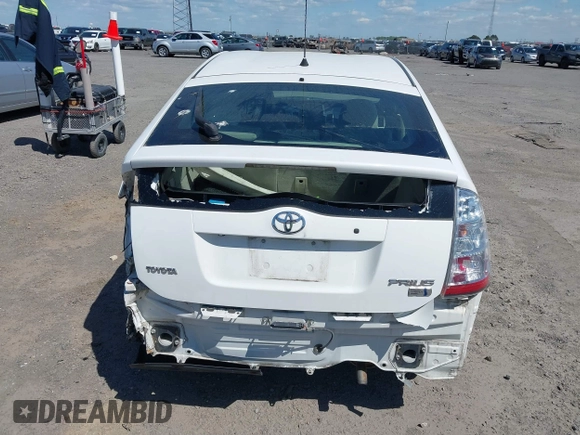 2009 Toyota Prius with VIN JTDKB20U493541873, listed as a IAAI auction lot 42020011 with 165,842 mi miles. Bid and sale history available at carsss.com. Image 6.