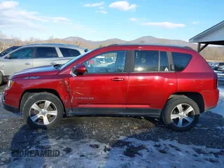 2016 Jeep Compass High Altitude Edition with VIN 1C4NJDEB7GD573341, listed as a IAAI auction lot 41269547 with 67,781 mi miles. Bid and sale history available at carsss.com. Image 15.