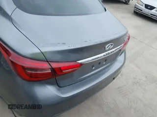2018 Infiniti Q50 3.0t LUXE with VIN JN1EV7AP1JM362833, listed as a IAAI auction lot 41934415 with 91,970 mi miles. Bid and sale history available at carsss.com. Image 18.