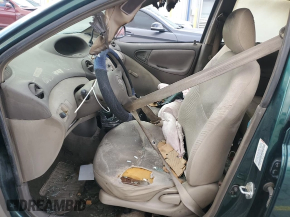 2003 Toyota ECHO with VIN JTDBT123735037504, listed as a Copart auction lot 48007845 with 0 mi miles and Non Repairable. Bid and sale history available at carsss.com. Image 7.