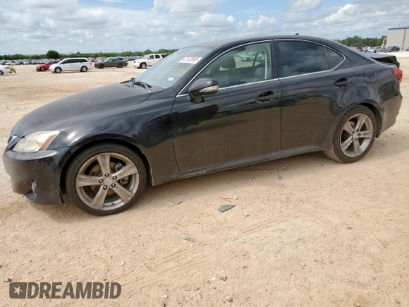 2012 Lexus IS 250 with VIN JTHBF5C26C5166479, listed as a Copart auction lot 62152895 with 183,147 mi miles and Salvage title. Bid and sale history available at DreamBid. Image 1.