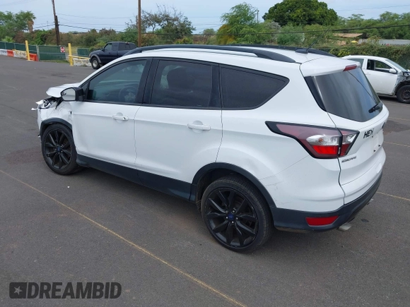 2018 Ford Escape SE with VIN 1FMCU0GD9JUA04709, listed as a IAAI auction lot 41831359 with 62,638 mi miles. Bid and sale history available at carsss.com. Image 3.