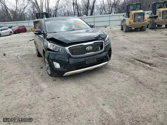 2017 Kia Sorento SX V6 with VIN 5XYPKDA57HG228433, listed as a Copart auction lot 51845215 with 94,636 mi miles and Non Repairable. Bid and sale history available at carsss.com. Image 14.