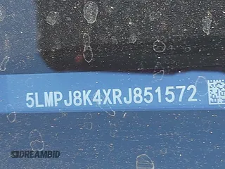 2024 Lincoln Nautilus Reserve с VIN 5LMPJ8K4XRJ851572, выставлен на аукционе IAAI как лот 41643399 с пробегом 12 782 миль миль и . История ставок и продаж доступна на DreamBid. Изображение 18.