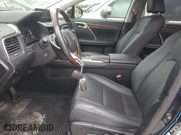 2021 Lexus RX with VIN JTJHZKFA5M2029909, listed as a Copart auction lot 44311725 with 30,556 mi miles and Salvage Title. Bid and sale history available at carsss.com. Image 7.