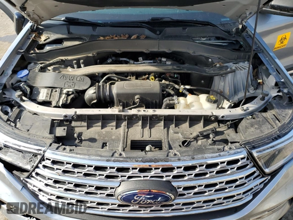 2022 Ford Explorer Limited with VIN 1FMSK8FHXNGA22256, listed as a Copart auction lot 55869995 with 102,919 mi miles and Salvage title. Bid and sale history available at DreamBid. Image 12.