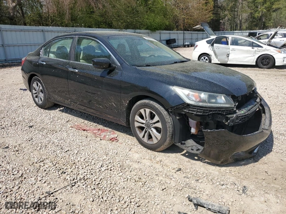 2014 Honda Accord Sedan LX with VIN 1HGCR2F33EA180562, listed as a Copart auction lot 49692785 with 103,963 mi miles and Salvage Title. Bid and sale history available at carsss.com. Image 4.