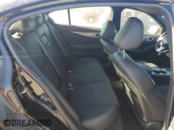 2020 Infiniti Q50 Pure with VIN JN1EV7AP5LM204983, listed as a Copart auction lot 80509274 with 13,029 mi miles and Salvage title. Bid and sale history available at DreamBid. Image 10.