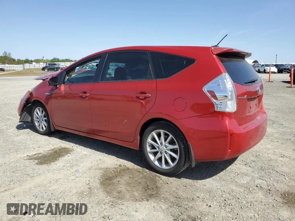 2012 Toyota Prius Two with VIN JTDZN3EU5C3036971, listed as a Copart auction lot 52208535 with 192,367 mi miles and Salvage Title. Bid and sale history available at DreamBid. Image 2.