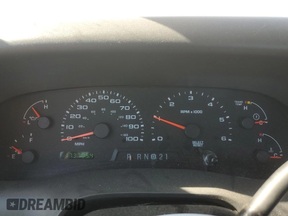 2003 Ford Super Duty F-250 XL with VIN 1FTNX21L53EA19737, listed as a Copart auction lot 58562644 with 173,705 mi miles and Clean Title. Bid and sale history available at carsss.com. Image 9.