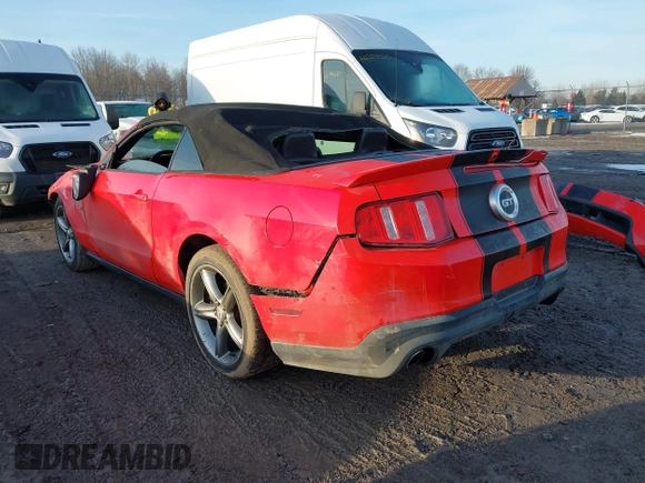 2011 Ford Mustang GT with VIN 1ZVBP8FF8B5124146, listed as a IAAI auction lot 41768128 with 85,264 mi miles and . Bid and sale history available at DreamBid. Image 3.