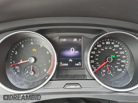 2020 Volkswagen Tiguan S with VIN 3VV1B7AXXLM038227, listed as a Copart auction lot 59495955 with 113,098 mi miles and Clean title. Bid and sale history available at DreamBid. Image 9.