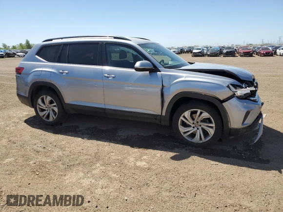 2021 Volkswagen Atlas SE with VIN 1V2HR2CAXMC514837, listed as a Copart auction lot 57119945 with 68,028 mi miles and Salvage title. Bid and sale history available at DreamBid. Image 4.