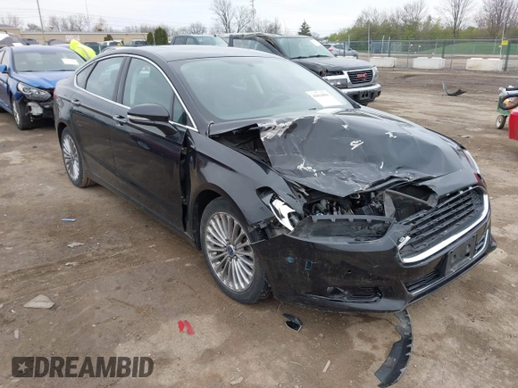 2015 Ford Fusion Titanium with VIN 3FA6P0K93FR223195, listed as a IAAI auction lot 42016806 with 94,312 mi miles. Bid and sale history available at carsss.com. Image 1.
