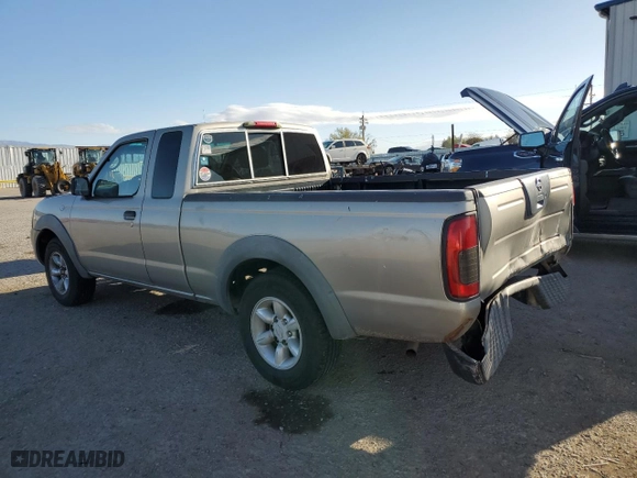 2002 Nissan Frontier 2WD XE with VIN 1N6DD26S82C387163, listed as a Copart auction lot 48801775 with 215,355 mi miles and Salvage Title. Bid and sale history available at carsss.com. Image 2.