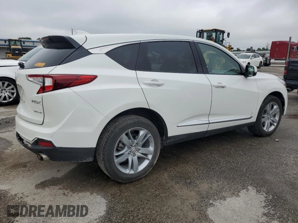 2021 Acura RDX Advance with VIN 5J8TC2H75ML023040, listed as a Copart auction lot 58632875 with 83,942 mi miles and Salvage title. Bid and sale history available at DreamBid. Image 3.
