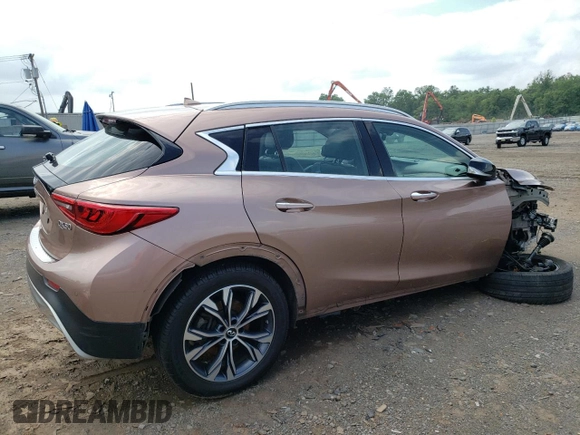 2018 Infiniti QX30 Premium with VIN SJKCH5CR0JA048801, listed as a Copart auction lot 57797983 with 70,092 mi miles. Bid and sale history available at carsss.com. Image 3.