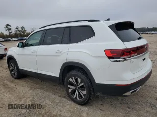 2024 Volkswagen Atlas SE z VIN 1V2DR2CA9RC503432, wystawiony jako Copart lot #85468494 z przebiegiem 25 243 mil mil oraz Szkoda całkowita • Salvage title. Historia ofert i sprzedaży dostępna na DreamBid. Obrazek 2.