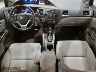 2015 Honda Civic Sedan LX with VIN 19XFB2F58FE117098, listed as a Copart auction lot 48234725 with 53,588 mi miles and Salvage Title. Bid and sale history available at carsss.com. Image 8.