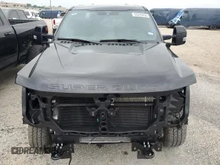 2024 Ford Super Duty F-250 SRW XL with VIN 1FT8W2BTXRED69906, listed as a Copart auction lot 55270455 with 7,381 mi miles and Salvage Title. Bid and sale history available at carsss.com. Image 5.