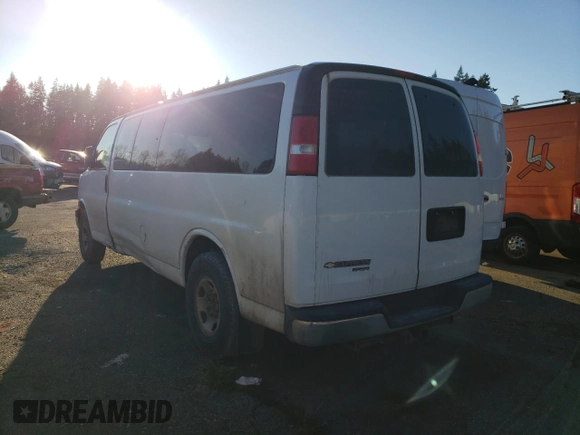 2015 Chevrolet Express Passenger LT с VIN 1GAZG1FG9F1204028, выставлен на аукционе Copart как лот 88367885 с пробегом 101 574 миль миль и Списание • Salvage title. История ставок и продаж доступна на DreamBid. Изображение 2.