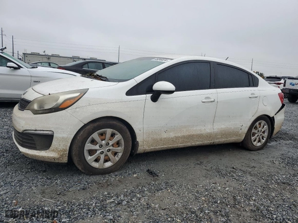 2016 Kia Rio LX with VIN KNADM4A36G6634181, listed as a Copart auction lot 85098834 with 138,763 mi miles and Salvage Title. Bid and sale history available at carsss.com. Image 1.