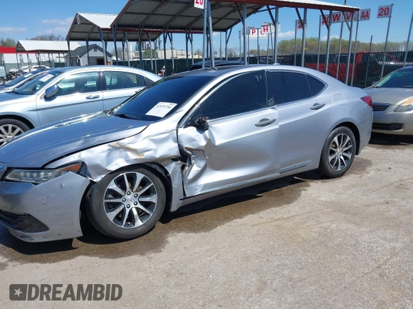 2015 Acura TLX Technology with VIN 19UUB1F5XFA021723, listed as a IAAI auction lot 41971734 with 151,427 mi miles and . Bid and sale history available at DreamBid. Image 6.