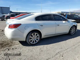 2012 Buick LaCrosse Touring with VIN 1G4GJ5E37CF144492, listed as a Copart auction lot 42339425 with 128,182 mi miles and Salvage title. Bid and sale history available at DreamBid. Image 3.