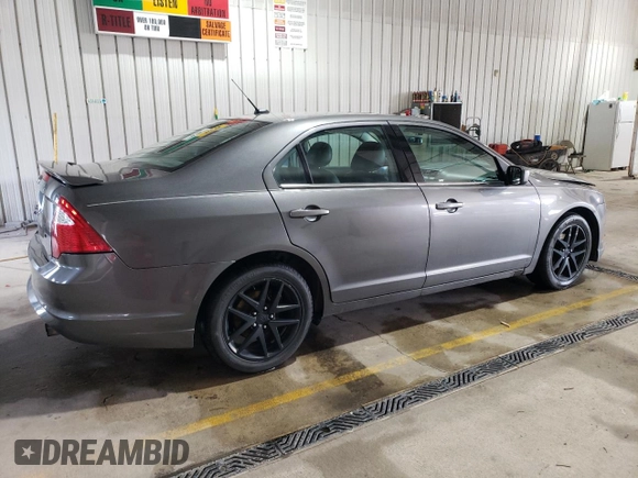 2012 Ford Fusion SEL with VIN 3FAHP0JA1CR112354, listed as a Copart auction lot 51140345 with 138,893 mi miles and Salvage Title. Bid and sale history available at DreamBid. Image 3.