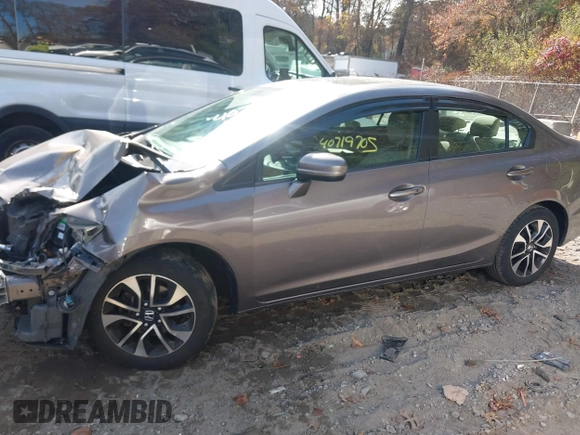 2015 Honda Civic EX with VIN 2HGFB2F80FH507306, listed as a IAAI auction lot 40719705 with 102,148 mi miles and . Bid and sale history available at DreamBid. Image 15.