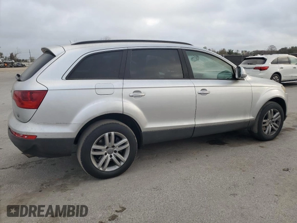 2008 Audi Q7 3.6L with VIN WA1AY74L08D033850, listed as a Copart auction lot 45222125 with 148,940 mi miles and Salvage Title. Bid and sale history available at carsss.com. Image 3.