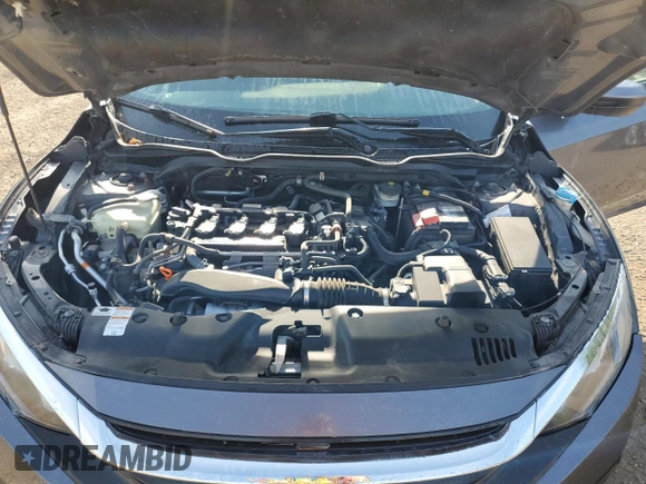 2016 Honda Civic EX-T with VIN 2HGFC1F44GH114785, listed as a Copart auction lot 57383755 with 168,529 mi miles and Salvage title. Bid and sale history available at DreamBid. Image 11.