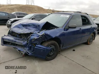 2002 Subaru Impreza с VIN JF1GG65542G817814, выставлен на аукционе Copart как лот 47843865 с пробегом Не указан миль и Списание • Salvage title. История ставок и продаж доступна на DreamBid. Изображение 1.
