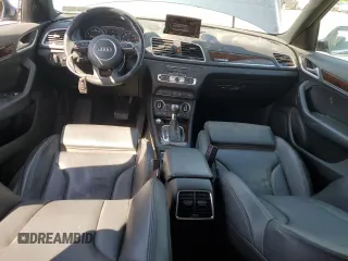 2018 Audi Q3 Premium Plus with VIN WA1JCCFS1JR011991, listed as a Copart auction lot 55063625 with 57,962 mi miles and Salvage title. Bid and sale history available at DreamBid. Image 8.