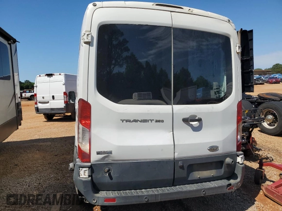 2015 Ford Transit Cargo with VIN 1FTNR2CM9FKA08696, listed as a Copart auction lot 57649205 with 427,477 mi miles and Salvage title. Bid and sale history available at DreamBid. Image 6.