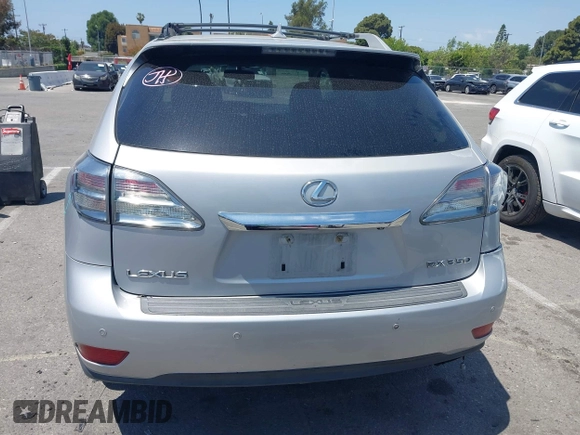 2010 Lexus RX 350 with VIN 2T2BK1BA8AC037850, listed as a IAAI auction lot 42207674 with 344,410 mi miles and . Bid and sale history available at carsss.com. Image 16.