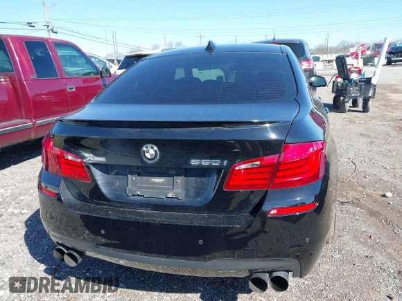 2013 BMW 5 Series 550i xDrive with VIN WBAFU9C54DDY70243, listed as a IAAI auction lot 41812862 with 85,758 mi miles and . Bid and sale history available at carsss.com. Image 16.