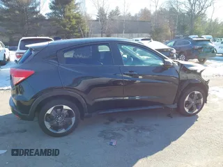 2018 Honda HR-V EX-L Navi with VIN 3CZRU5H76JM709888, listed as a IAAI auction lot 41307991 with 92,994 mi miles. Bid and sale history available at carsss.com. Image 14.