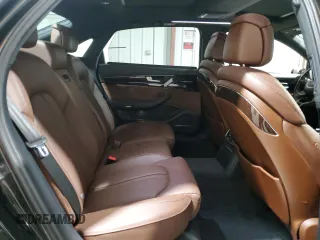 2015 Audi A8 L 3.0T with VIN WAU3GAFD2FN009638, listed as a Copart auction lot 49064565 with 58,800 mi miles and Salvage Title. Bid and sale history available at carsss.com. Image 10.