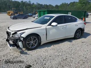 2017 Infiniti Q50 Premium z VIN JN1EV7APXHM738598, wystawiony jako Copart lot #59156075 z przebiegiem 178 498 mil mil oraz Szkoda całkowita • Salvage title. Historia ofert i sprzedaży dostępna na DreamBid. Obrazek 1.