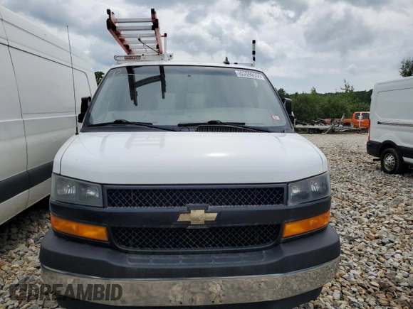 2019 Chevrolet Express Cargo with VIN 1GCWGAFG1K1195734, listed as a Copart auction lot 59552005 with 177,501 mi miles and Clean title. Bid and sale history available at DreamBid. Image 5.
